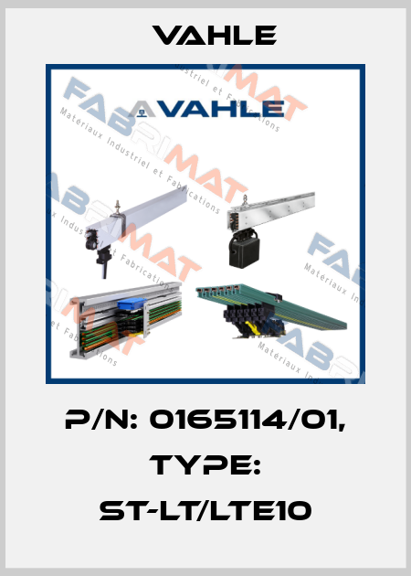 P/n: 0165114/01, Type: ST-LT/LTE10 Vahle