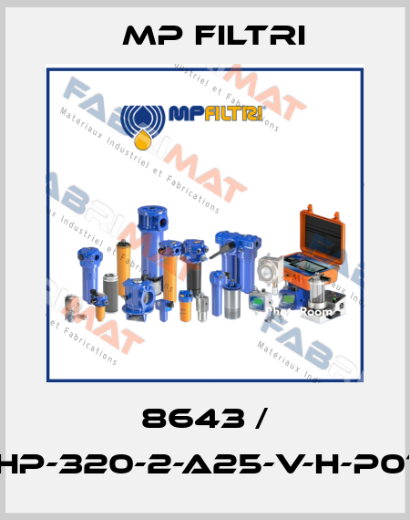 8643 / HP-320-2-A25-V-H-P01 MP Filtri
