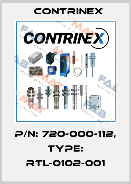 p/n: 720-000-112, Type: RTL-0102-001 Contrinex