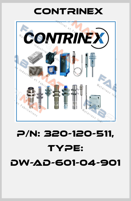P/N: 320-120-511, Type: DW-AD-601-04-901  Contrinex