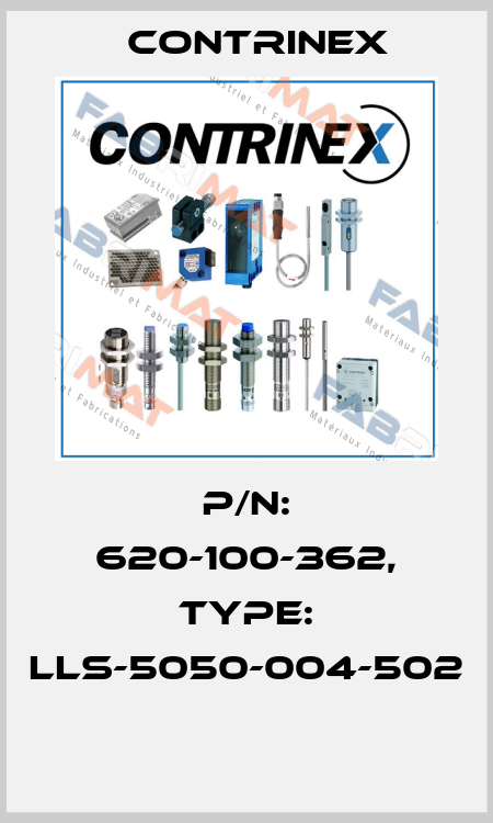 P/N: 620-100-362, Type: LLS-5050-004-502  Contrinex