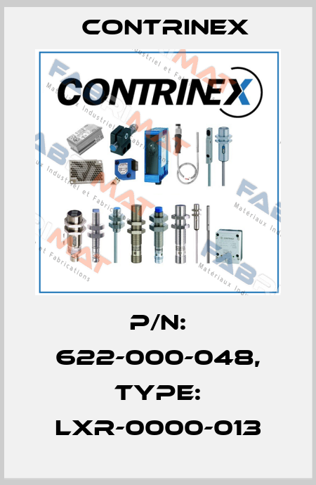 p/n: 622-000-048, Type: LXR-0000-013 Contrinex