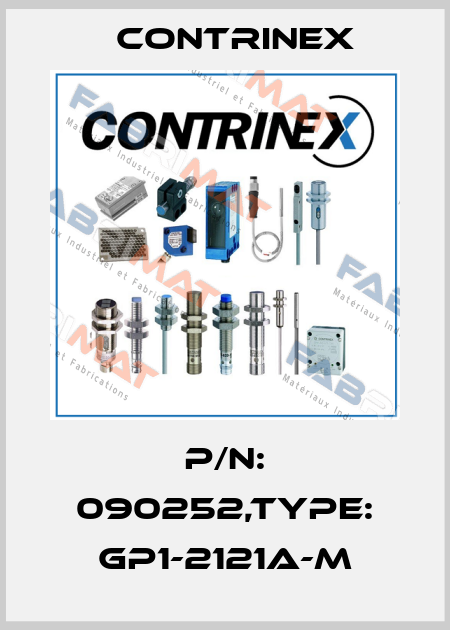 P/N: 090252,Type: GP1-2121A-M Contrinex
