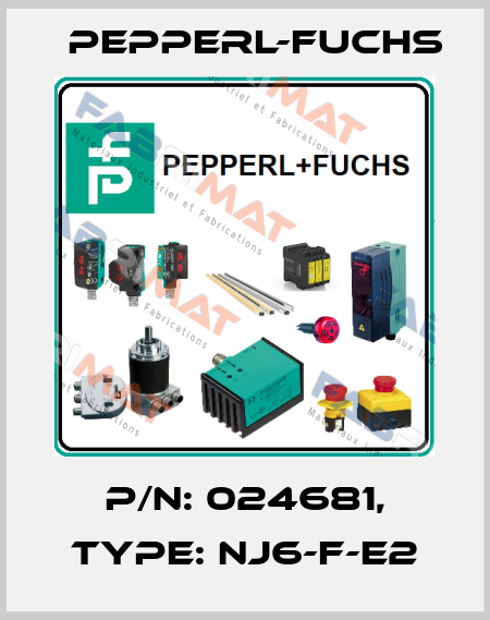 p/n: 024681, Type: NJ6-F-E2 Pepperl-Fuchs