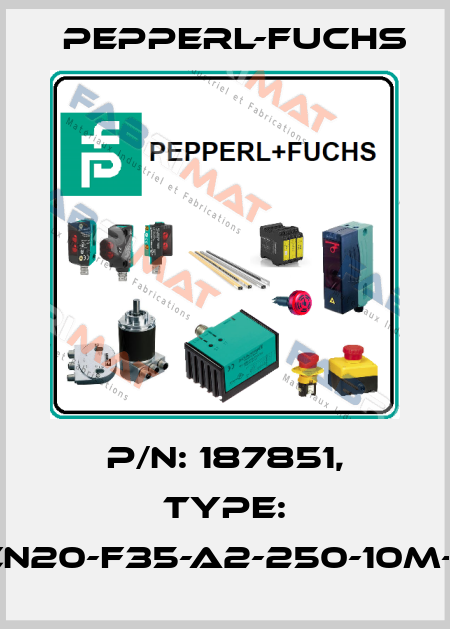p/n: 187851, Type: NCN20-F35-A2-250-10M-V1 Pepperl-Fuchs