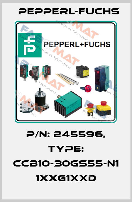 p/n: 245596, Type: CCB10-30GS55-N1       1xxG1xxD Pepperl-Fuchs