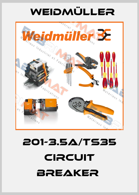 201-3.5A/TS35 CIRCUIT BREAKER  Weidmüller