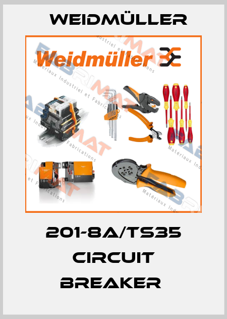 201-8A/TS35 CIRCUIT BREAKER  Weidmüller