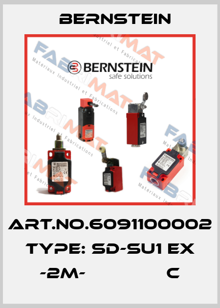 Art.No.6091100002 Type: SD-SU1 EX -2M-               C Bernstein