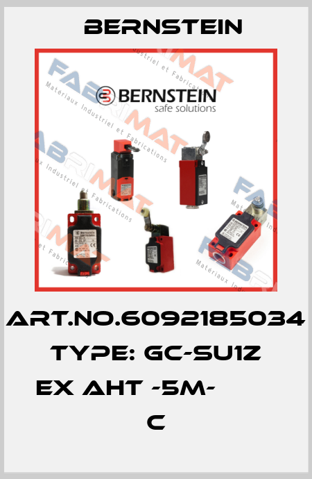 Art.No.6092185034 Type: GC-SU1Z EX AHT -5M-          C Bernstein
