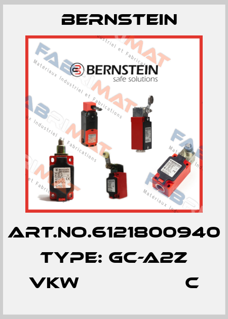 Art.No.6121800940 Type: GC-A2Z VKW                   C Bernstein