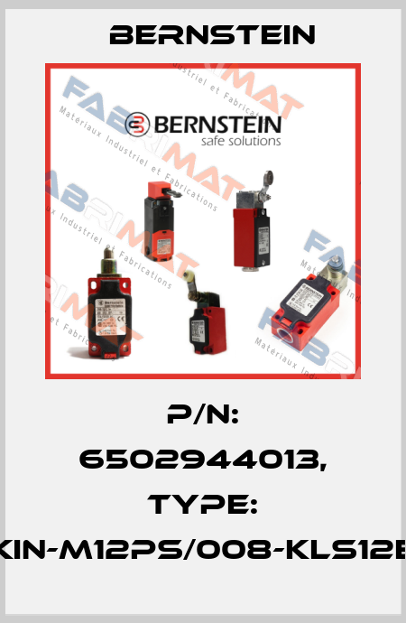 P/N: 6502944013, Type: KIN-M12PS/008-KLS12E Bernstein