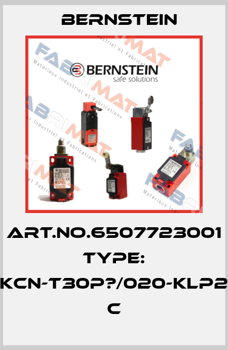 Art.No.6507723001 Type: KCN-T30P?/020-KLP2           C Bernstein