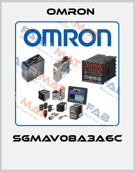 SGMAV08A3A6C  Omron