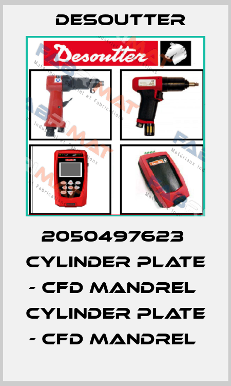2050497623  CYLINDER PLATE - CFD MANDREL  CYLINDER PLATE - CFD MANDREL  Desoutter