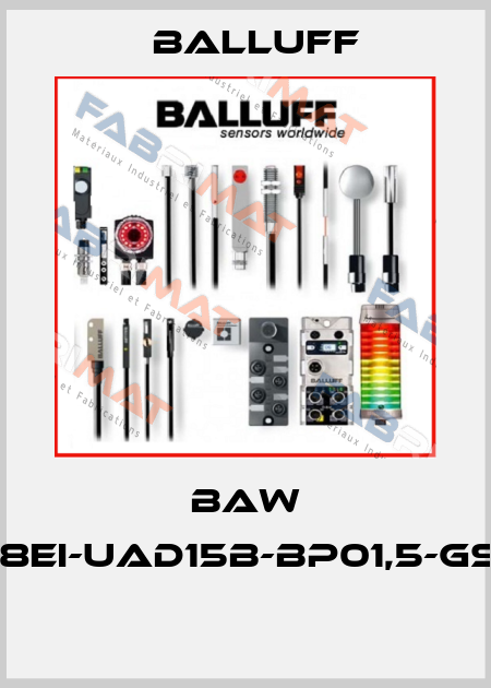 BAW M08EI-UAD15B-BP01,5-GS04  Balluff