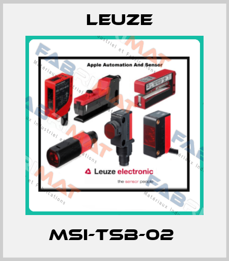 MSI-TSB-02  Leuze