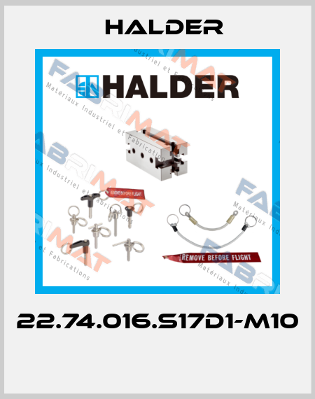 22.74.016.S17D1-M10  Halder