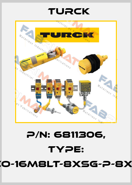 p/n: 6811306, Type: BLCCO-16M8LT-8XSG-P-8XSG-P Turck