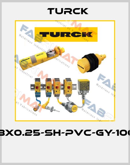 CABLE8X0.25-SH-PVC-GY-100M/TEG  Turck