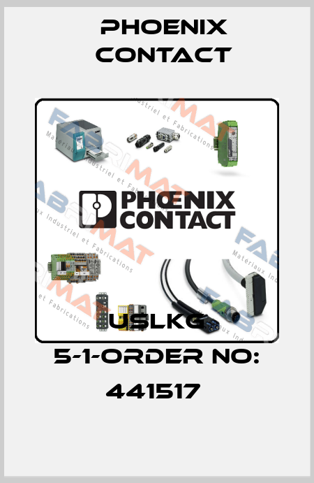 USLKG 5-1-ORDER NO: 441517  Phoenix Contact