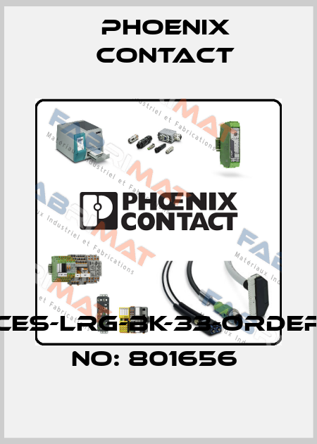CES-LRG-BK-33-ORDER NO: 801656  Phoenix Contact