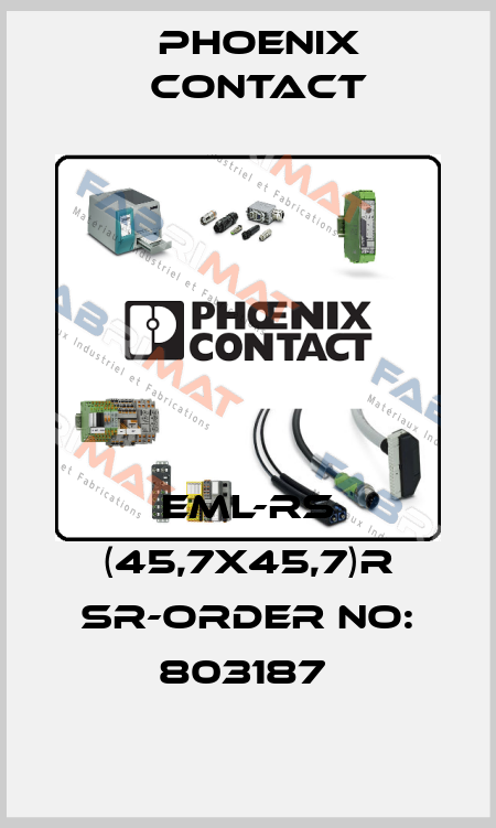 EML-RS (45,7X45,7)R SR-ORDER NO: 803187  Phoenix Contact