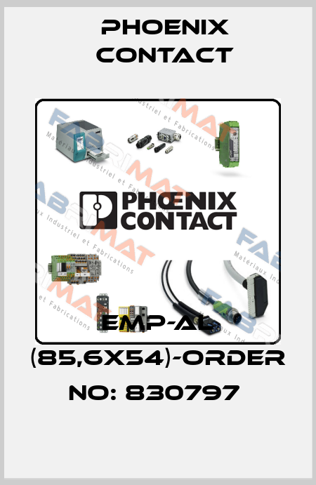 EMP-AL (85,6X54)-ORDER NO: 830797  Phoenix Contact