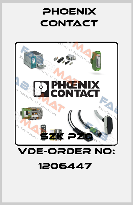 SZK PZ0 VDE-ORDER NO: 1206447  Phoenix Contact