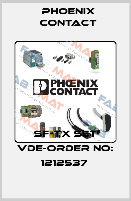 SF-TX SET VDE-ORDER NO: 1212537  Phoenix Contact
