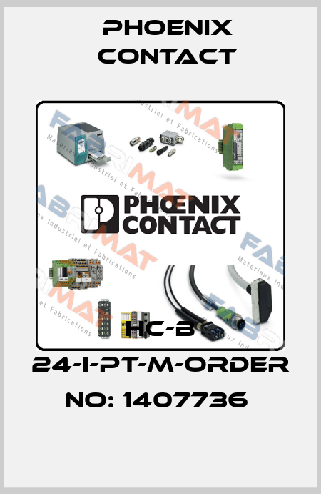 HC-B 24-I-PT-M-ORDER NO: 1407736  Phoenix Contact