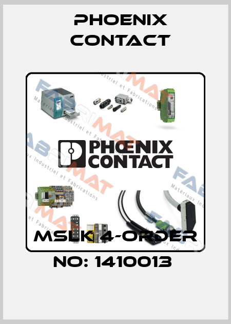 MSLK 4-ORDER NO: 1410013  Phoenix Contact