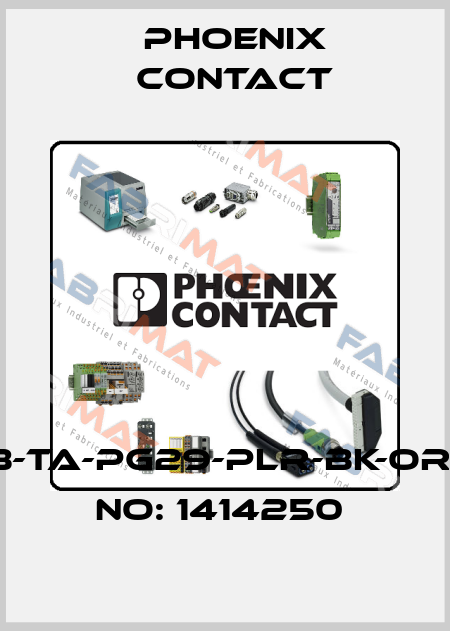 HC-B-TA-PG29-PLR-BK-ORDER NO: 1414250  Phoenix Contact