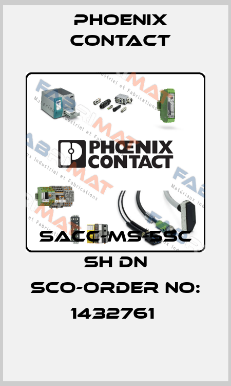 SACC-MS-5SC SH DN SCO-ORDER NO: 1432761  Phoenix Contact
