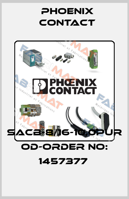 SACB-8/16-10,0PUR OD-ORDER NO: 1457377  Phoenix Contact