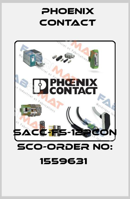 SACC-FS-12PCON SCO-ORDER NO: 1559631  Phoenix Contact