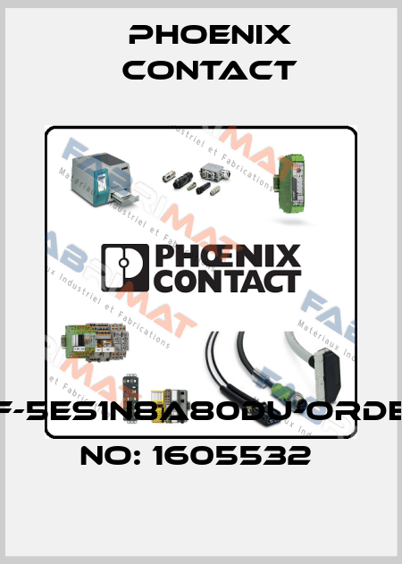 SF-5ES1N8A80DU-ORDER NO: 1605532  Phoenix Contact