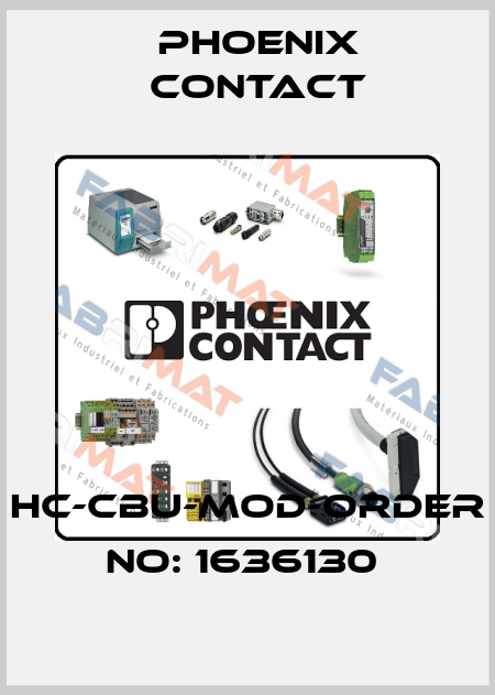 HC-CBU-MOD-ORDER NO: 1636130  Phoenix Contact
