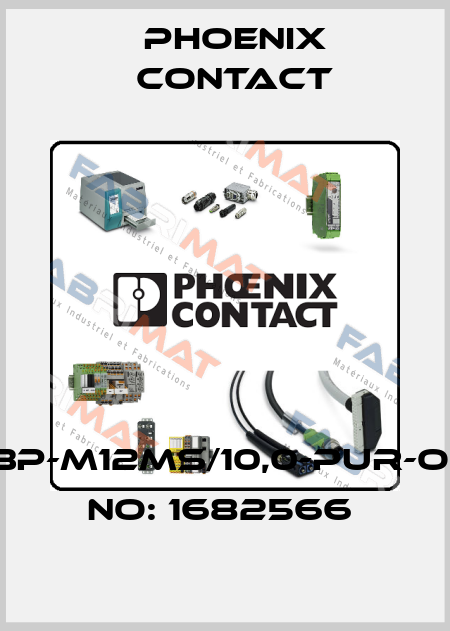 SAC-3P-M12MS/10,0-PUR-ORDER NO: 1682566  Phoenix Contact