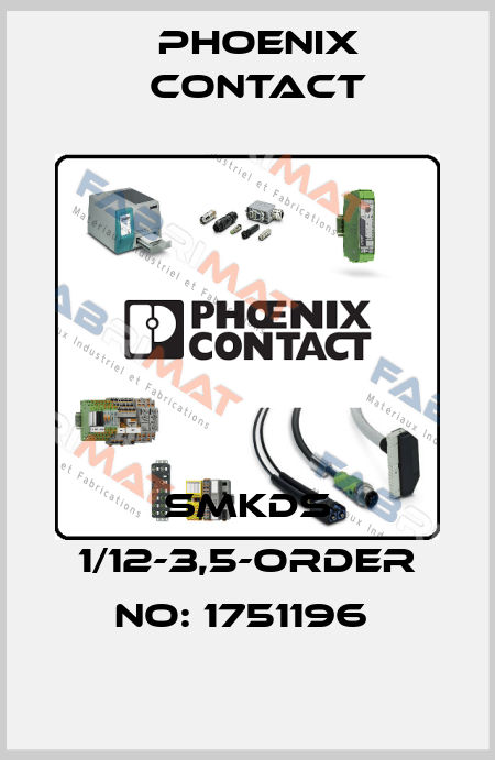 SMKDS 1/12-3,5-ORDER NO: 1751196  Phoenix Contact