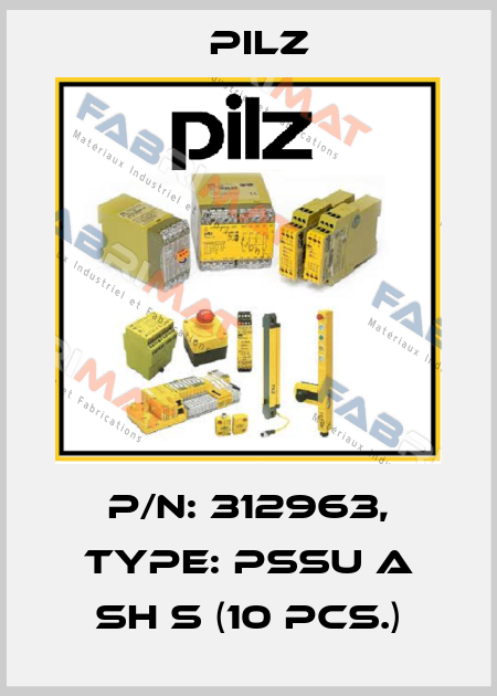 p/n: 312963, Type: PSSu A SH S (10 pcs.) Pilz