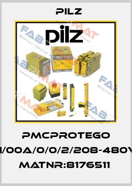 PMCprotego D.01/00A/0/0/2/208-480VAC MatNr:8176511  Pilz
