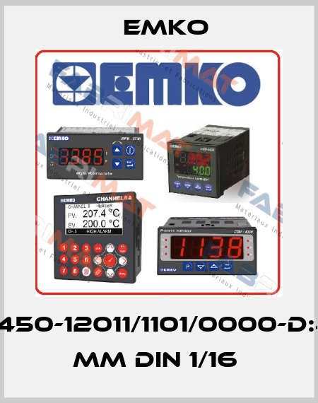 ESM-4450-12011/1101/0000-D:48x48 mm DIN 1/16  EMKO