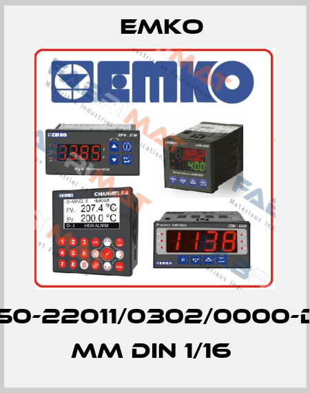 ESM-4450-22011/0302/0000-D:48x48 mm DIN 1/16  EMKO