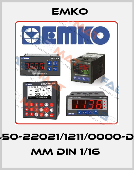ESM-4450-22021/1211/0000-D:48x48 mm DIN 1/16  EMKO