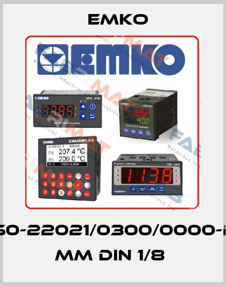 ESM-4950-22021/0300/0000-D:96x48 mm DIN 1/8  EMKO