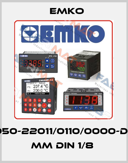 ESM-4950-22011/0110/0000-D:96x48 mm DIN 1/8  EMKO