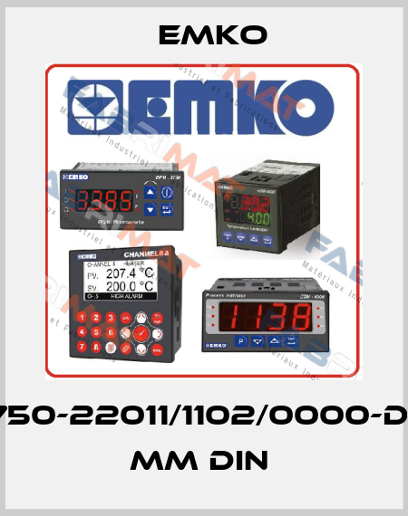 ESM-7750-22011/1102/0000-D:72x72 mm DIN  EMKO