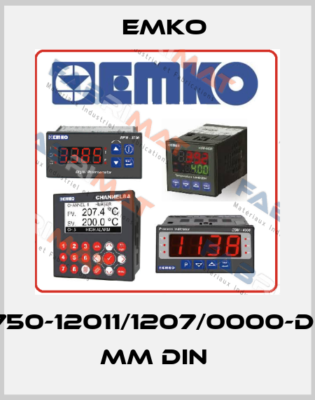 ESM-7750-12011/1207/0000-D:72x72 mm DIN  EMKO
