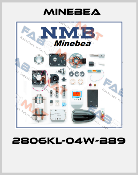 2806KL-04W-B89  Minebea